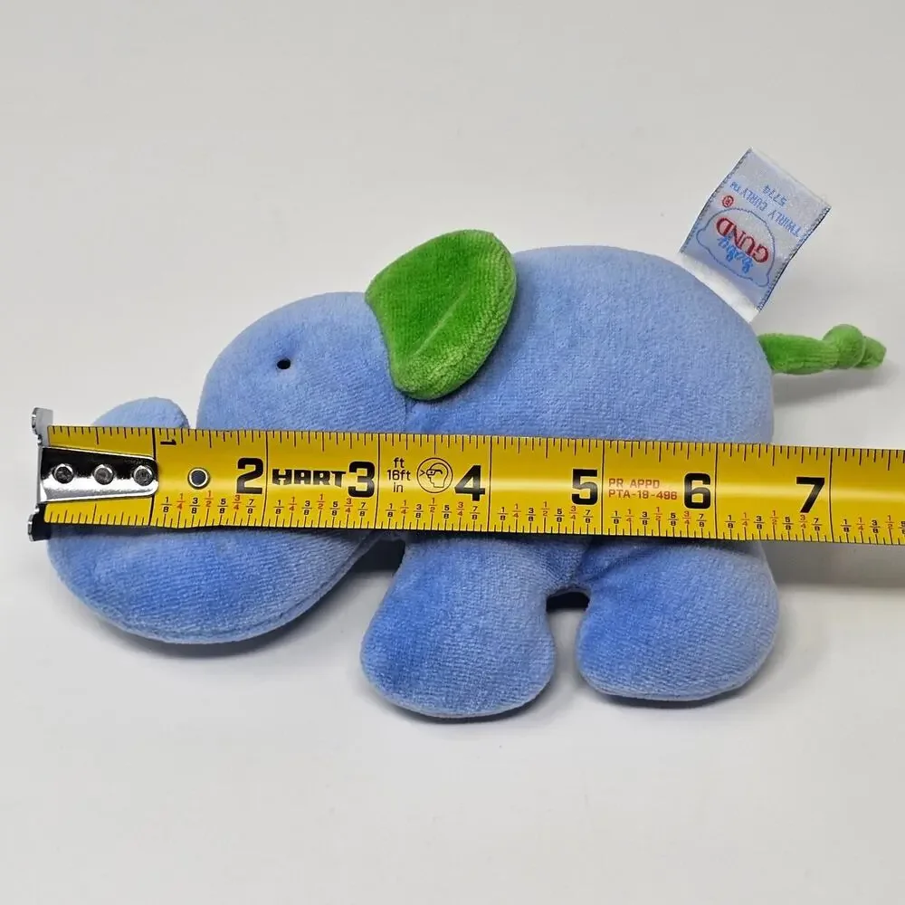 Baby Toy Bundle Gund Elephant Twirly Curly Plush Manhattan Infant Wrist Rattle